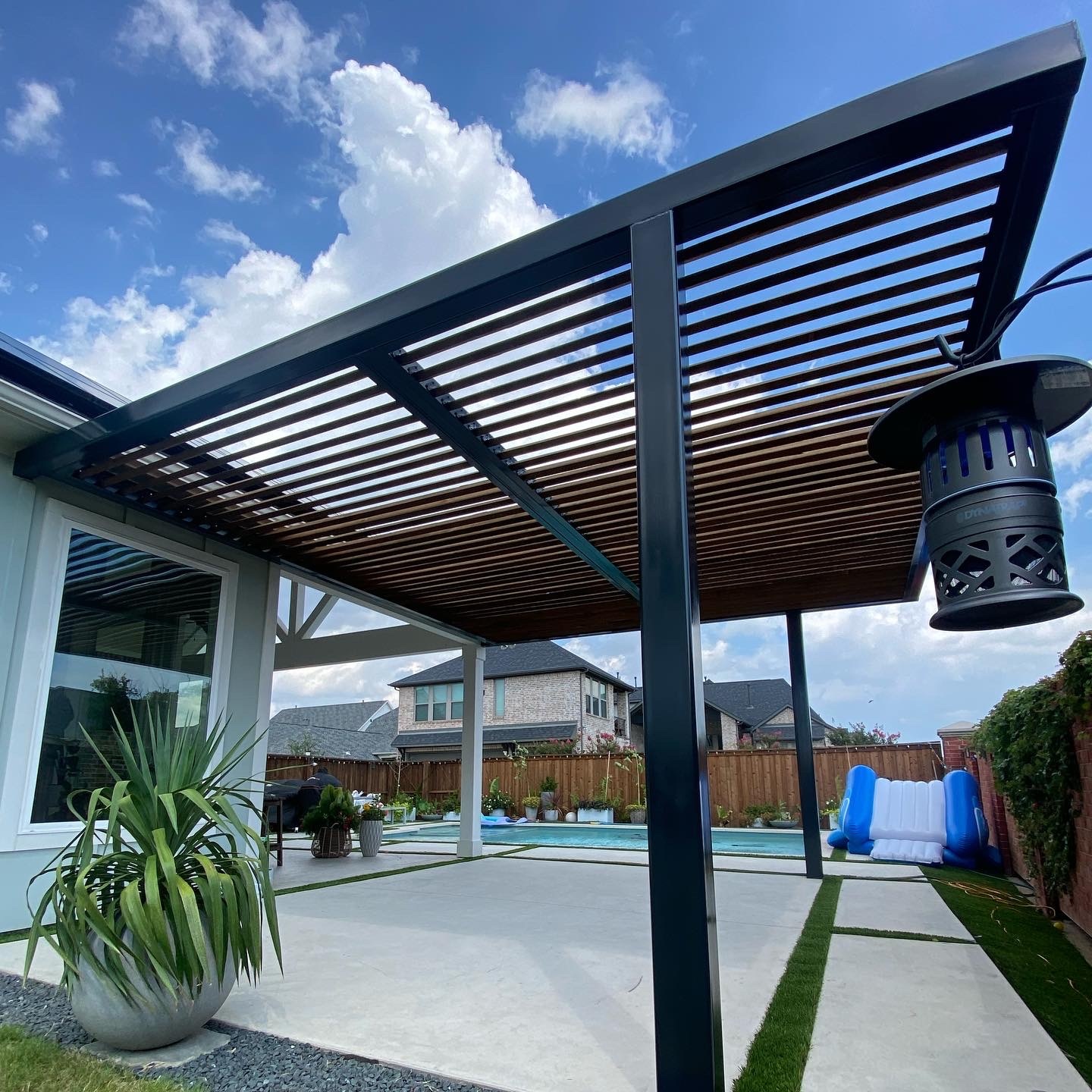 modern pergola